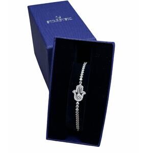 Swarovski Hamsa Hand Adjustable Bracelet